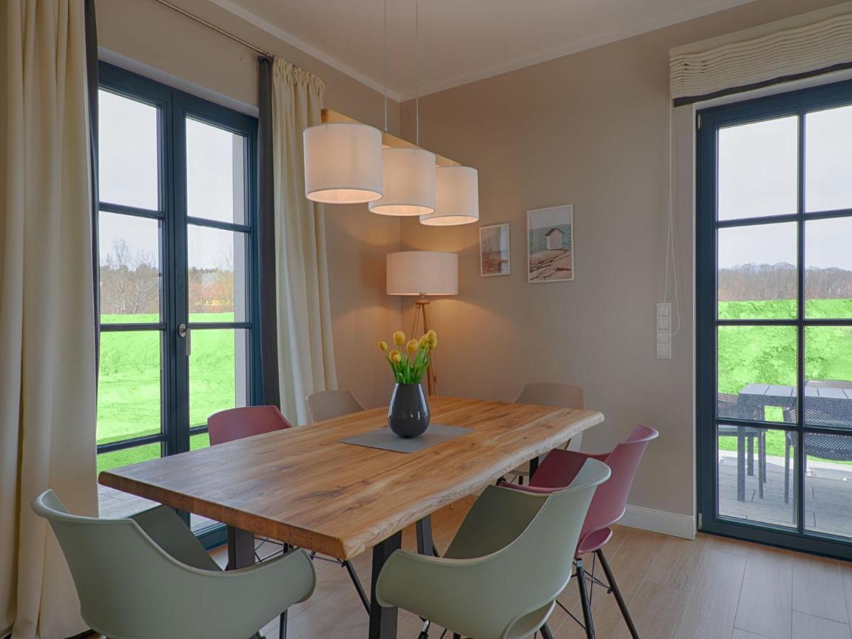Reetland Am Meer - Premium Reetdachvilla Mit 3 Schlafzimmern, Sauna Und Kamin F27 드란스케 외부 사진